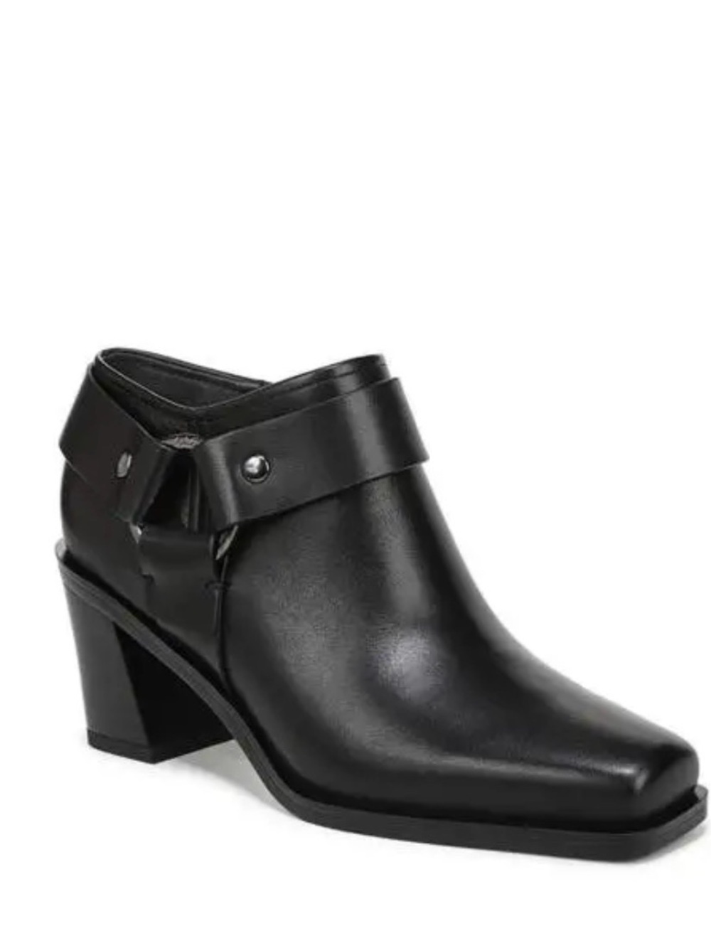 SARTO by Franco Sarto Imogen Harness
Black Leather Ankle Bootie - Sz 9, NWOB